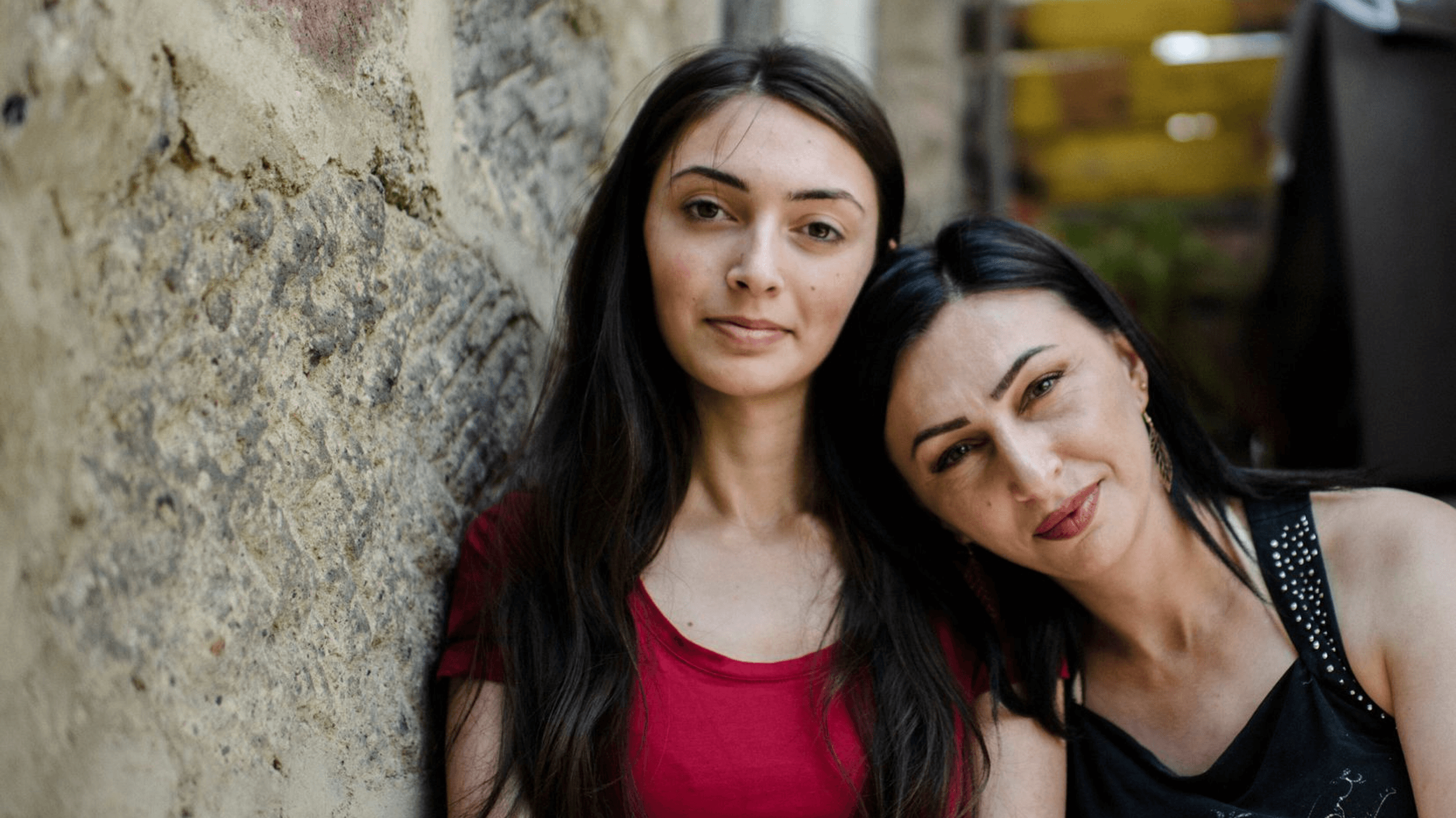 Rättighetsbäraren Hermine och hennes dotter Hamest från Armenien. Fotograf: Maja Brand﻿