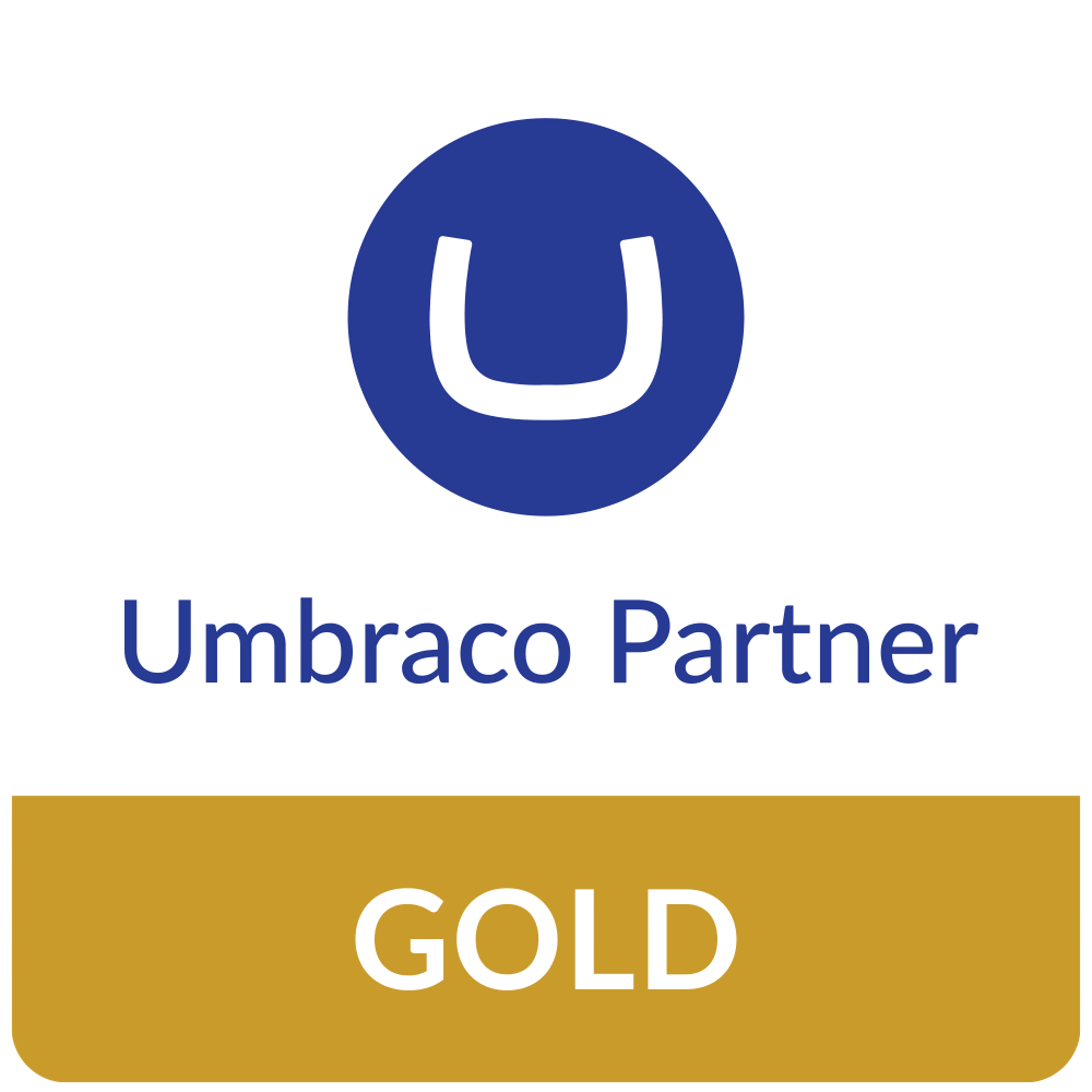 Logotyp för Umbraco Gold-partners