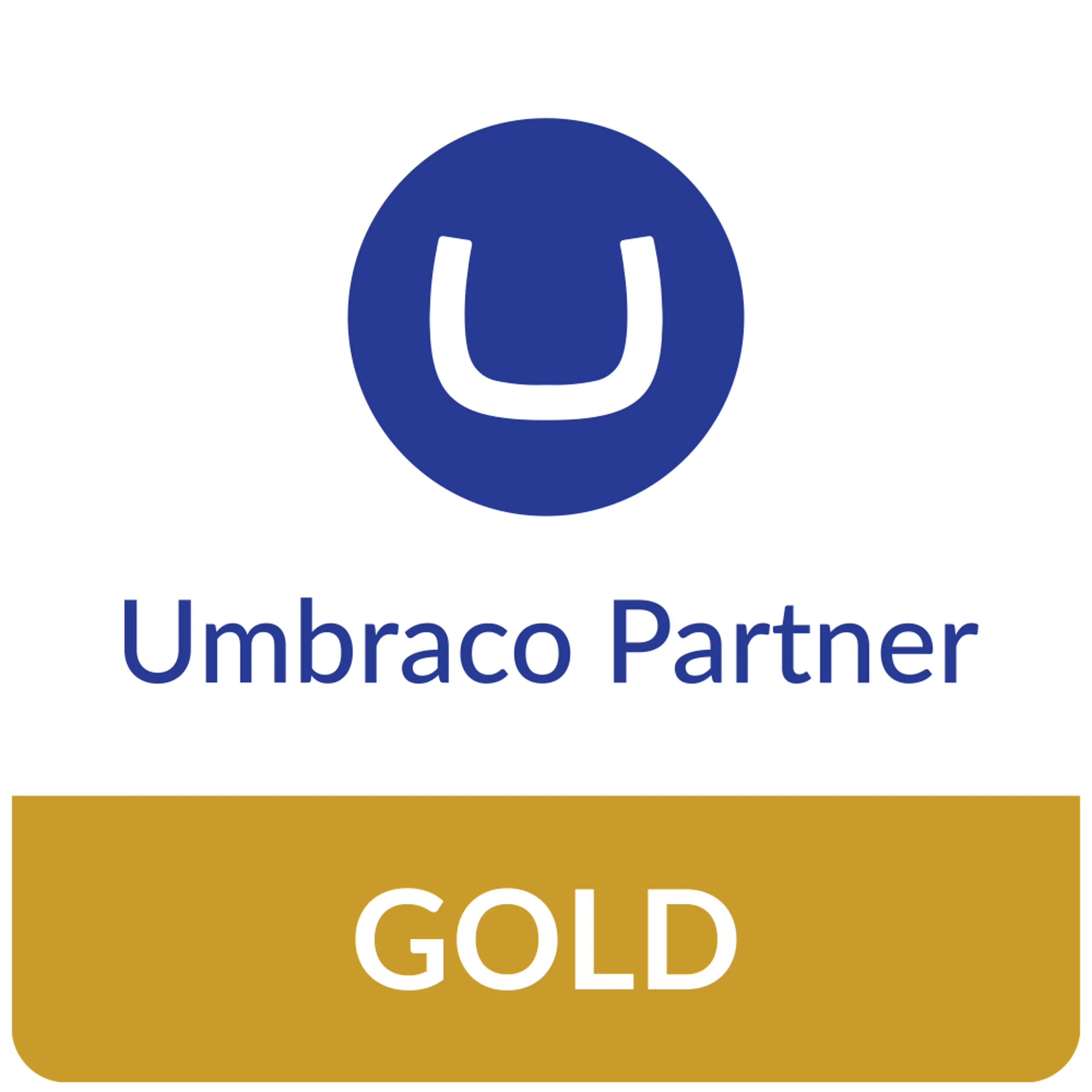 Logotyp för Umbraco Gold-partners